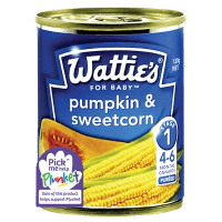 For Baby Pumpkin & Sweetcorn 4-6 Months+ (120g)
