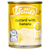 For Baby Custard With Banana 6-7 Months+ (120g)