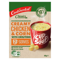 Creamy Chicken & Corn With Croutons Cup a Soup (2 x 30g)