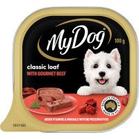 Classic Loaf With Gourmet Beef Wet Dog Food (100g)