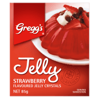 Strawberry Flavoured Jelly Crystals (85g)