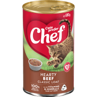 Hearty Beef Classic Loaf Cat F ood (690g)