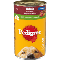 Adult Beef, Vegies & Gravy Casserole Wet Dog Food (1.2kg)
