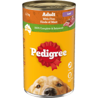 Adult 5 Kinds of Meat Loaf Wet Dog Food (1.2kg)