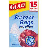 Medium Freezer Bags (15pk)
