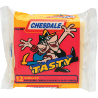 Processed Tasty Cheese Slices (250g)