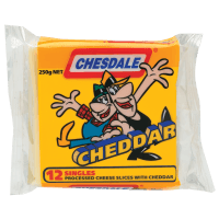 Cheddar Cheese Slices (250g)