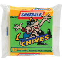 Processed Chives Cheese Slices (250g)