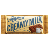 33% Cocoa Creamy Milk Chocolate Bar (50g)