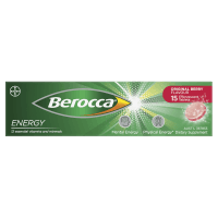 Energy Orignal Berry Flavour Effervescent Tablets (15pk)