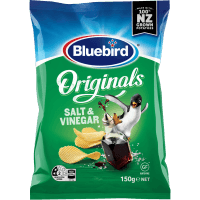 Originals Salt & Vinegar Potato Chips (150g)