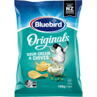 Originals Sour Cream & Chives Potato Chips (150g)