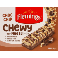 Chewy Choc Chip Muesli Bars (180g)