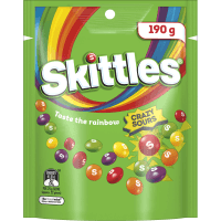 Sours Chewy Lollies Bag (190g)
