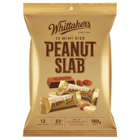 Mini Size Peanut Slab 12 Chocolate Bars (12 x 15g)