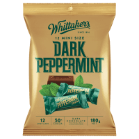 Mini Size Dark Peppermint 12 Chocolate Bars (12 x 15g)