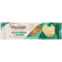 Sour Cream & Chives Flavoured Rice Crackers (90g)