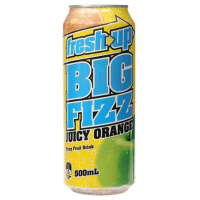 Big Fizz Juicy Orange Fizzy Fruit Drink (500ml)