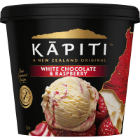 White Chocolate & Raspberry Ice Cream (1l)
