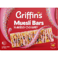 Hundreds & Thousands Muesli Bars (6 x 30g)