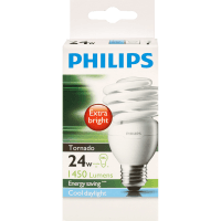 Tornado 24w Cool Daylight Screw Bulb (1pk)