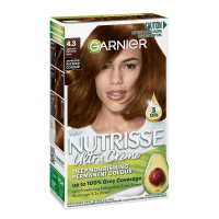 Nutrisse 4.3 Cappuccino Dark Golden Brown Hair Colour (ea)