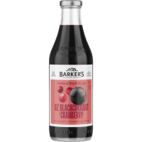 N Blackcurrant & Cranberry Pressed Fruit Syrup (710ml)