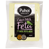 Cows Milk Feta With Basil Pesto Cheese (190g)