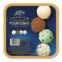 Premium Awesome Foursome Ice Cream (2l)