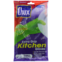 Extra Grip Kitchen Reusable Gloves Small (1pk)