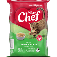 Tender Chicken Classic Loaf Pouches Cat Food (4 x 100g)