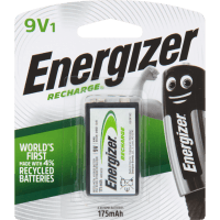 Recharge 9V Battery (ea)