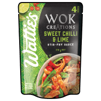 Wok Creations Sweet Chilli & Lime Stir-Fry Sauce (210g)