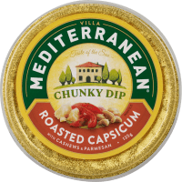 Roasted Capsicum With Cashews & Parmesan Chunky Dip (135g)