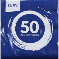 Blue 2 Ply Lunch Napkins (50pk)