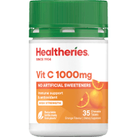 Vitamin C 1000mg Orange Flavour Chewable Tablets (35pk)