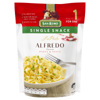La Pasta Alfredo Pasta & Sauce Single Snack (80g)