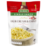 La Pasta Sour Cream & Chives Pasta & Sauce Single Snack (80g)