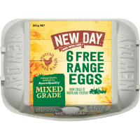 Free Range Mixed Grade Eggs (6pk)