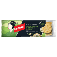 Sour Cream & Chives Rice Crackers (100g)
