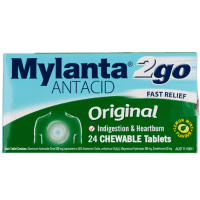 2Go Original Antacid Chewable Tablets (24pk)