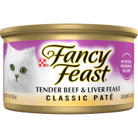 Classic Tender Beef & Liver Feast Adult Wet Cat Food (85g)