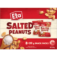Salted Peanuts (8 x 20g)