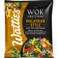 Wok Creations Malaysian Style Stir-Fry Vegetables (400g)