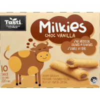 Milkies Choc Vanilla Snack Size Bars (10 x 20g)