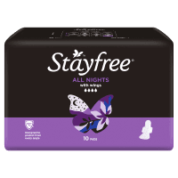 All Nights Pads With Wings (10pk)