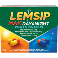 Max Day & Night Cold & Flu Capsules (16pk)