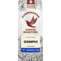 Oomph! Organic Fair Trade Espresso Grind Coffee (200g)