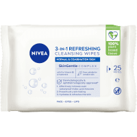 3-In-1 Refreshing Cleansing Wipes (25pk)