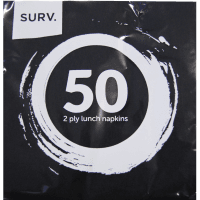 Black 2 Ply Lunch Napkins (50pk)